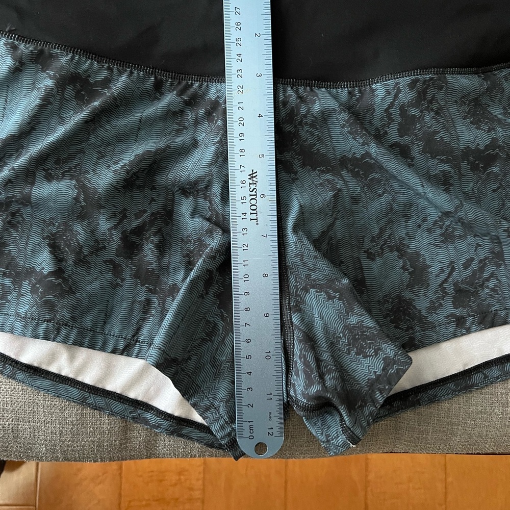 Vuori Omni Performance Shorts‎ Sz L - Tide Dunes Running Athletic VW333 Blue - Picture 3 of 8